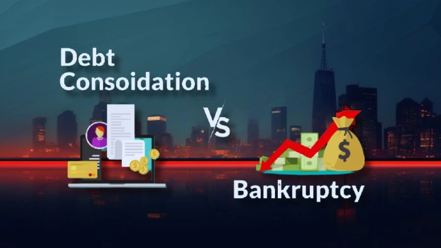 Bankruptcy vs Debt Consolidation, Is Debt Consolidation the Same as Bankruptcy?