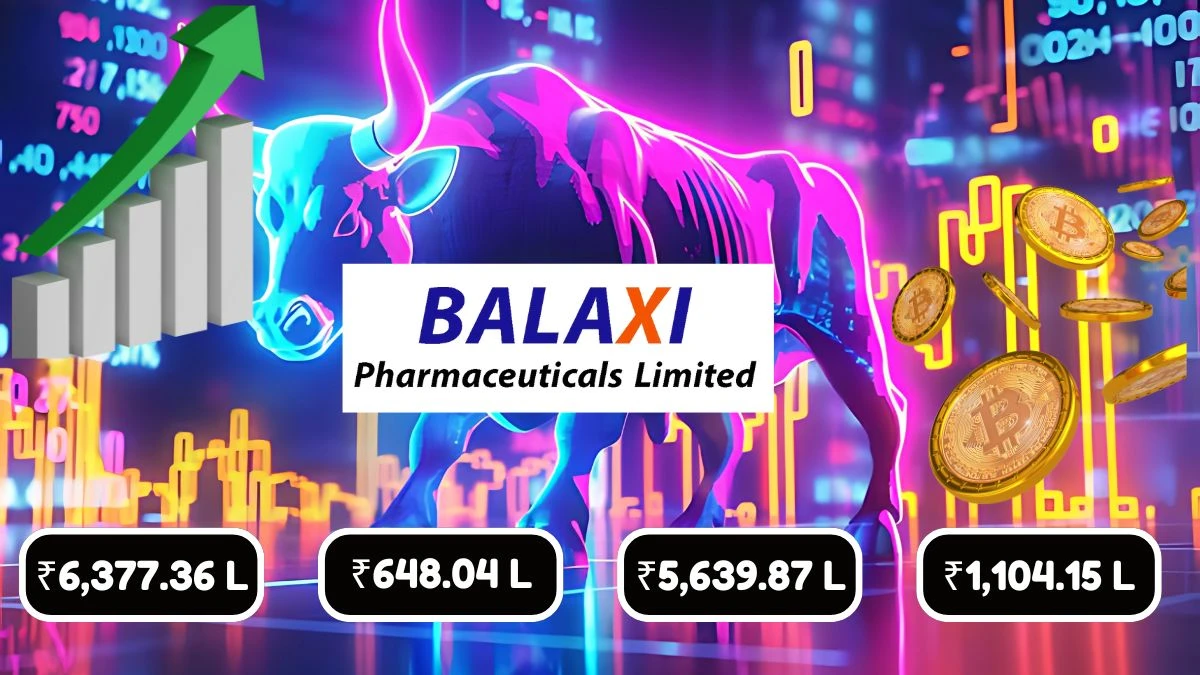 Balaxi Pharmaceuticals Q1 Results, Total Income at ₹6,377.36 Lakhs with Net Profit at ₹648.04 Lakhs