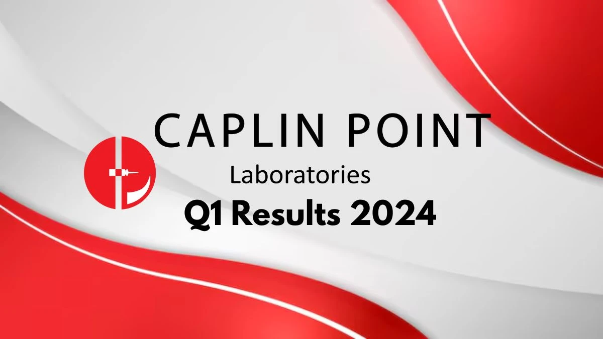 Caplin Point Laboratories Q1 Results, 16.1% Revenue Growth and 19.8% PAT Increase