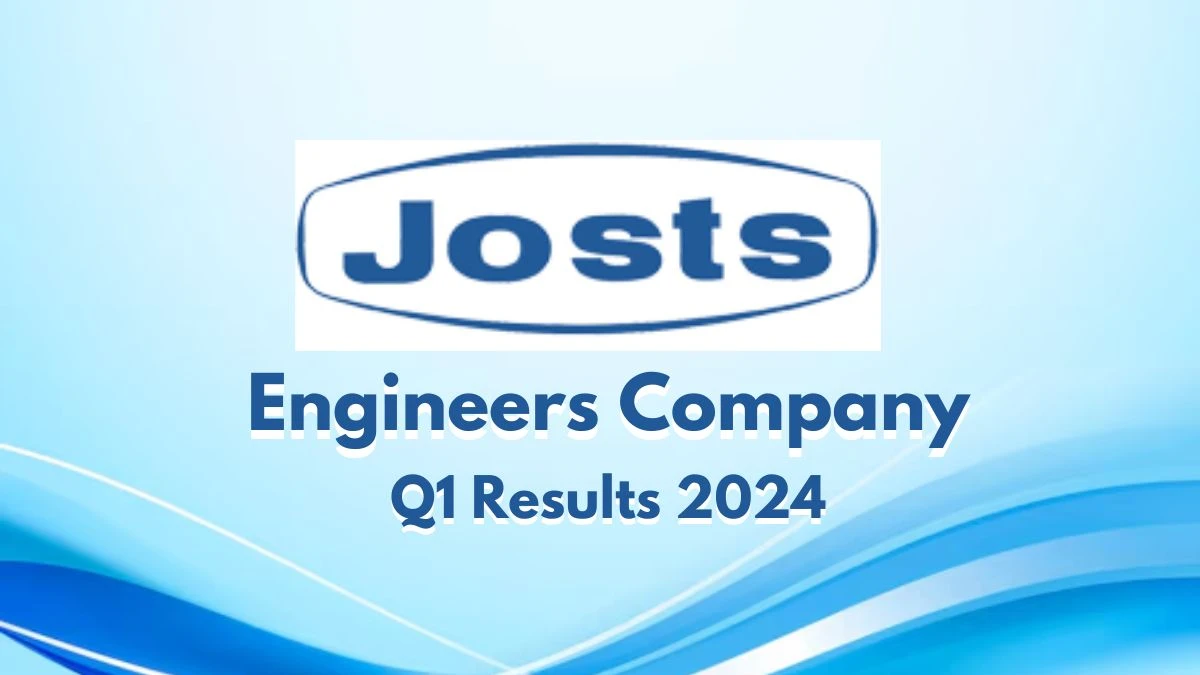 Josts Engineers Company Q1 Results, Income of ₹5,681 Lakh and PAT of ₹483 Lakh