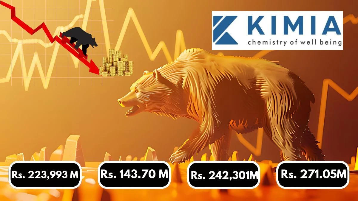 Kimia Biosciences Q1 Results Revenue Rs. 223,993 Million & Net Profit Rs. 143.70 Million