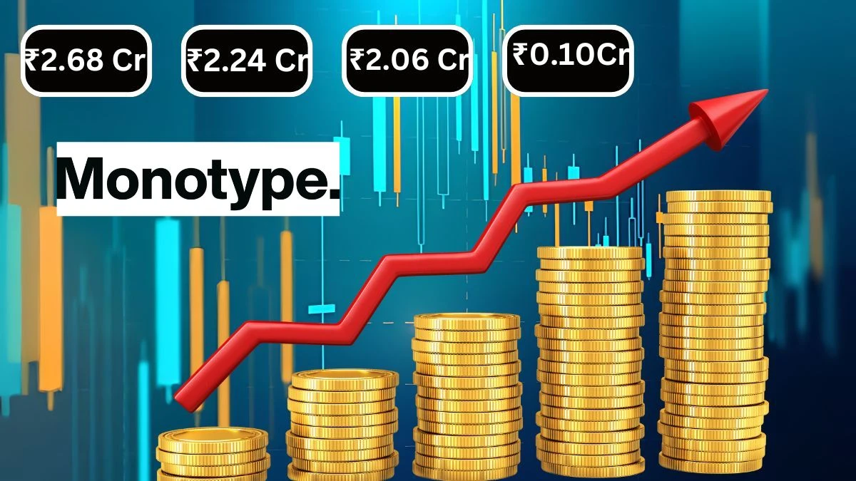 Monotype India Q1 Results Revenue ₹2.68 Crores Operating Income ₹2.24 Crores & Net Income ₹2.06 Crores