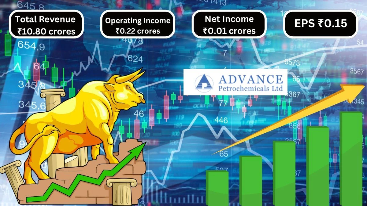 Advance Petrochemicals Q1 Results Growth Total Revenue of ₹10.80 crores & Operating Income ₹0.22 crores