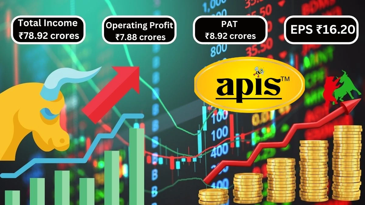 Apis India Q1 Results Total Income ₹78.92 crores & Operating Profit ₹7.88 crores