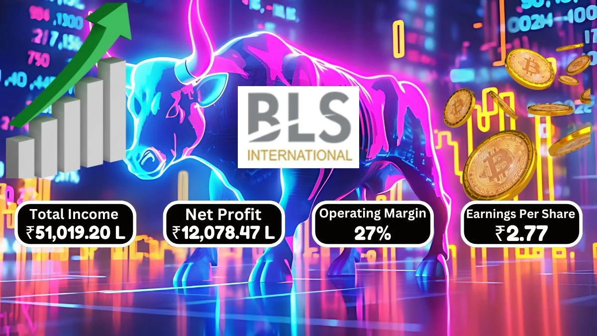 BLS International Services Q1 Results Total Income Rises to ₹51,019.20 Lakhs and Net Profit Reaches ₹12,078.47 Lakhs