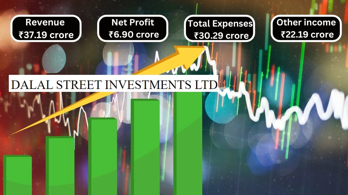 Dalal Street Investments Q1 Results with Revenue ₹37.19 crore & Net Profit ₹6.90 crore