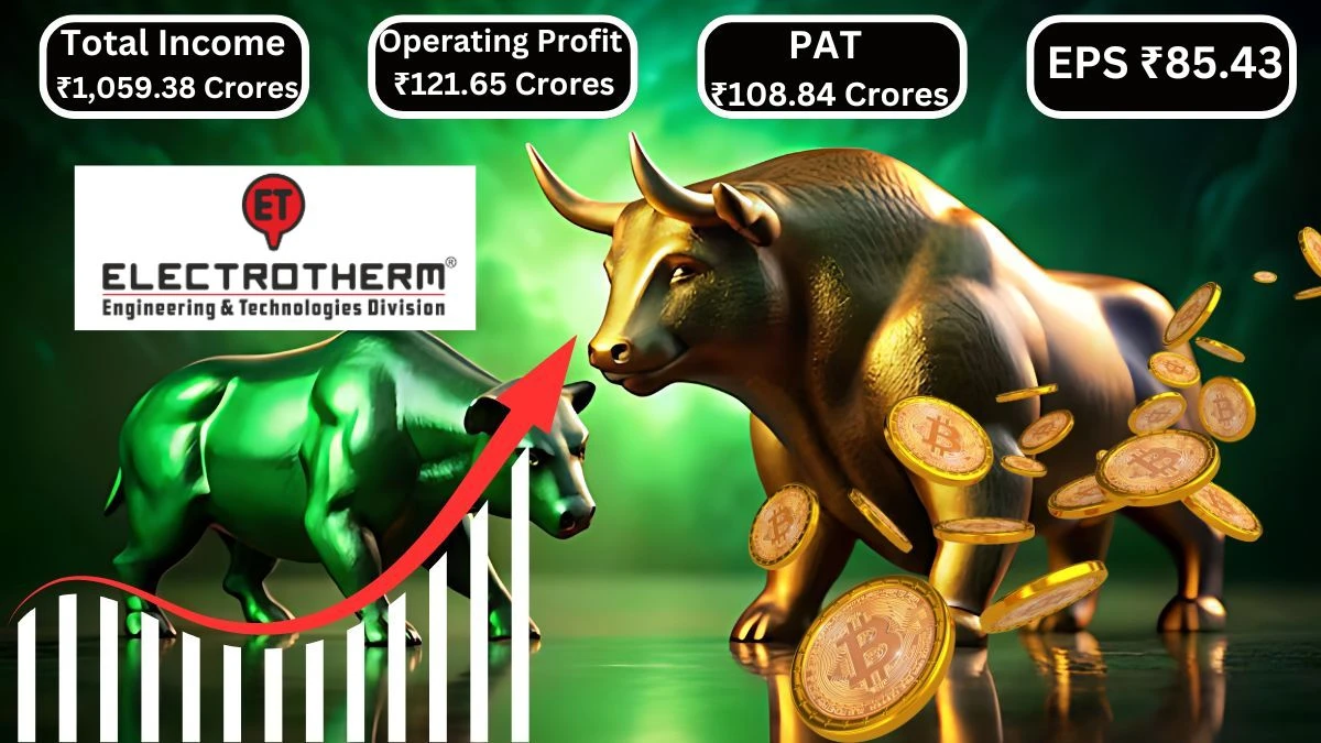 Electrotherm India Q1 Results Total Income ₹1,059.38 Crores & PAT ₹108.8 Crores