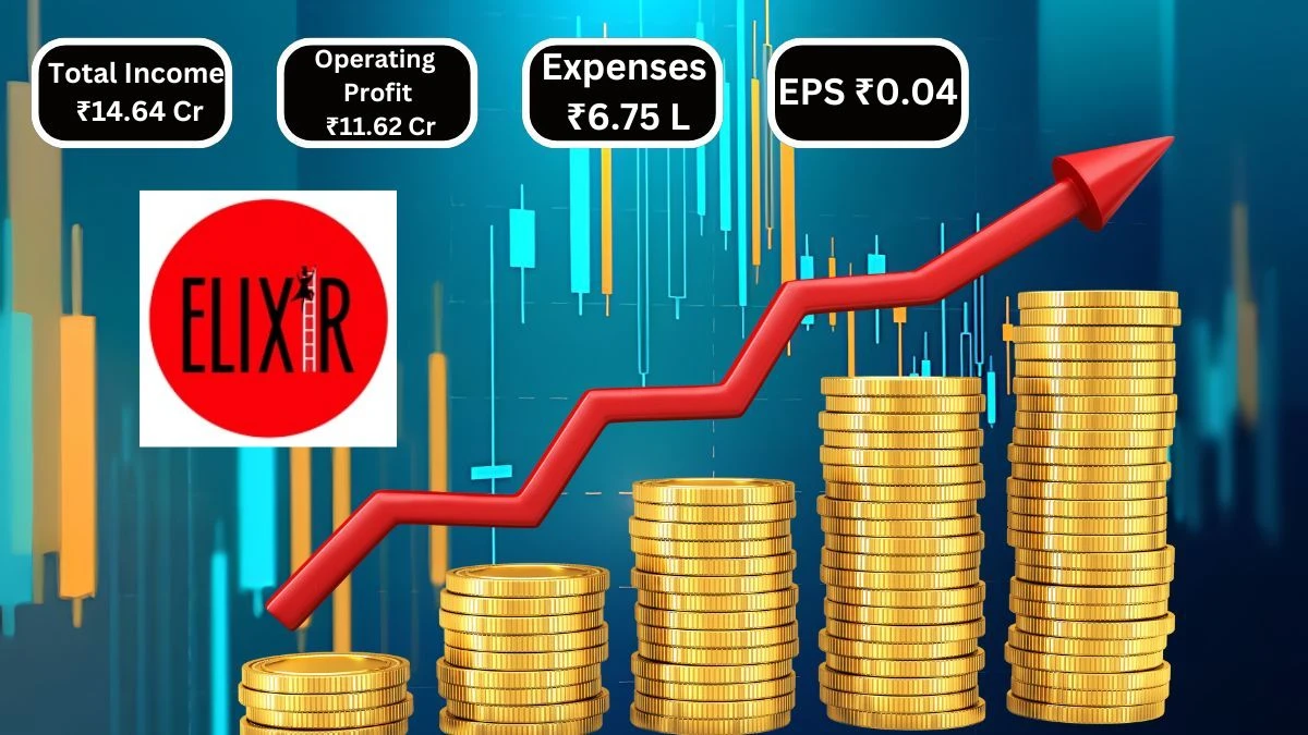 Elixir Capital Q1 Results Total Income ₹14.64 Crore & Operating Profit ₹11.62 Crore