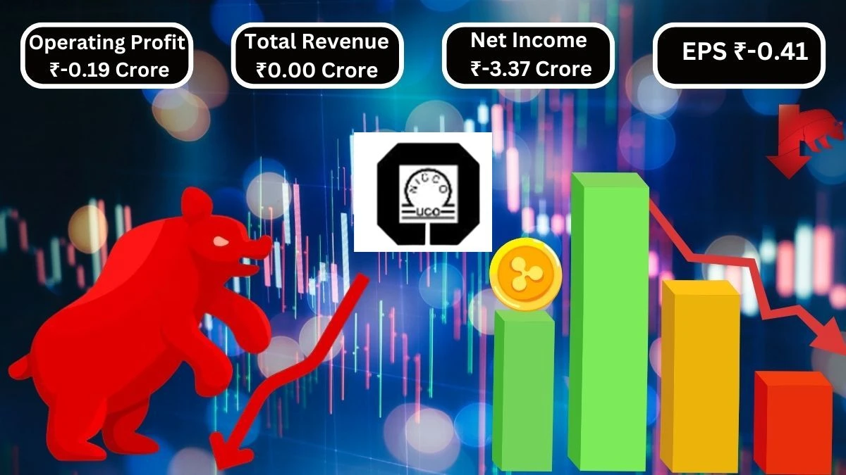 Nicco Uco Alliance Credit Q1 Results Operating Profit ₹-0.19 Crore & Total Revenue ₹0.00 Crore