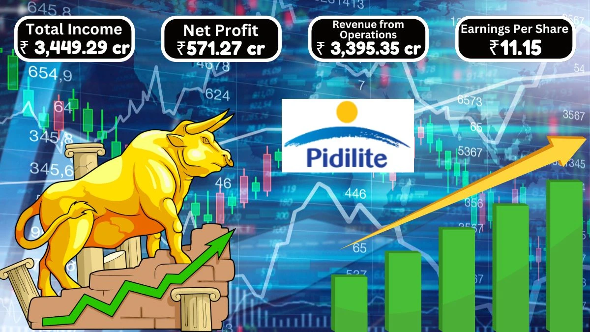 Pidilite Industries Q1 Results Revenue Reaches ₹3,495 Crores with Profit After Tax at ₹571 Crores