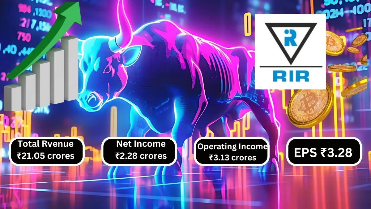 RIR Power Electronics Q1 Results Gain Total Rvenue of ₹21.05 crores & Net Income ₹2.28 crores