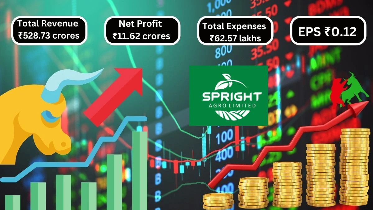 Spright Agro Q1 Results Total Revenue ₹528.73 crores & Net Profit ₹11.62 crores