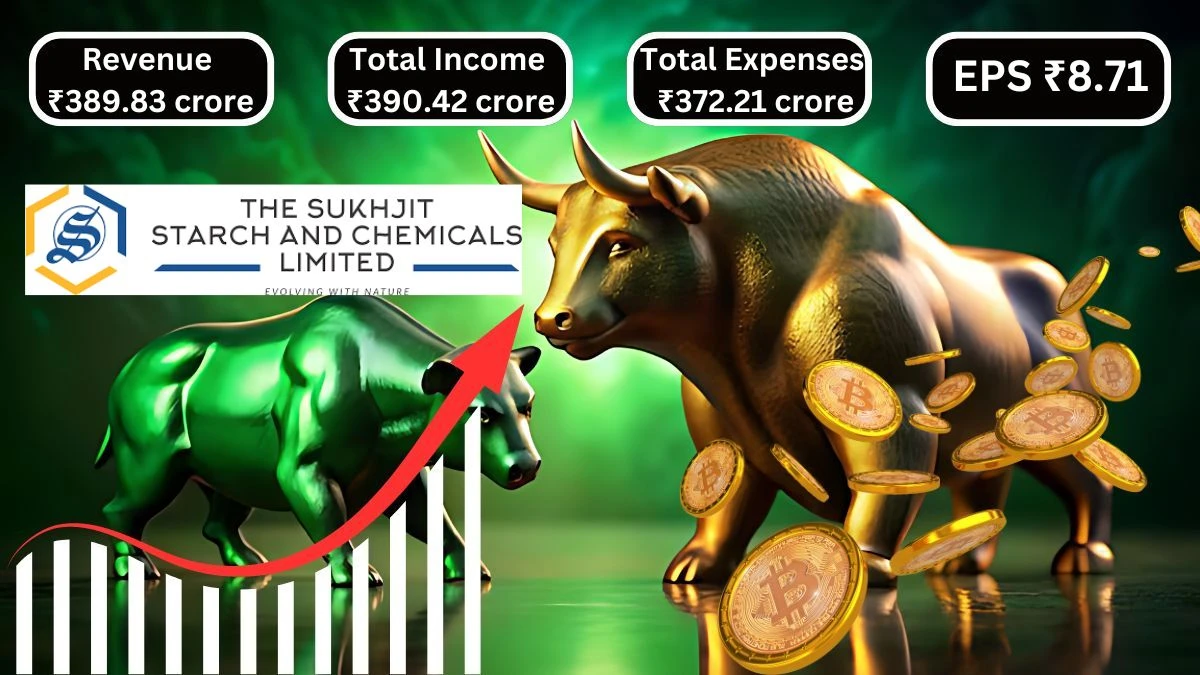 Sukhjit Starch & Chemicals Q1 Results Revenue ₹389.83 crore & Total Income ₹390.42 crore