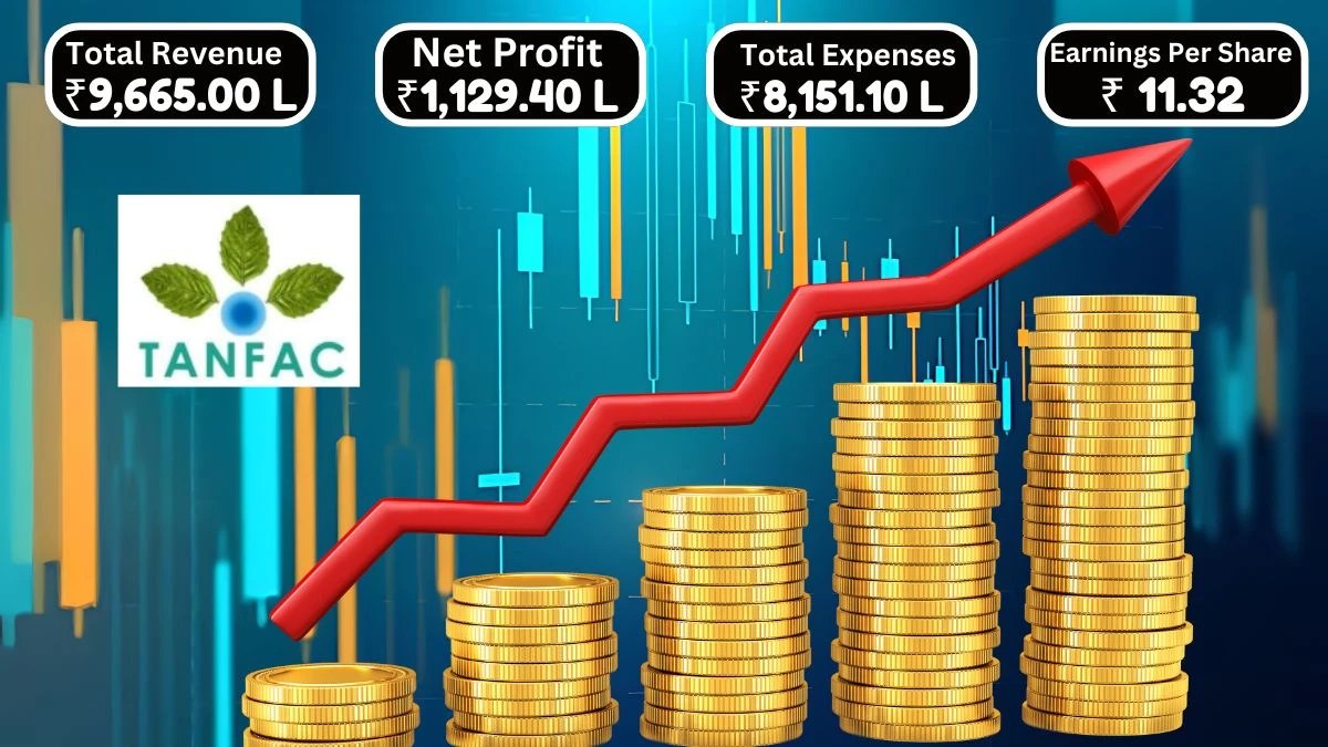 Tanfac Industries Q1 Results Profit After Tax of ₹1,129.40 Lakhs and Total Revenue at ₹9,665.00 Lakhs