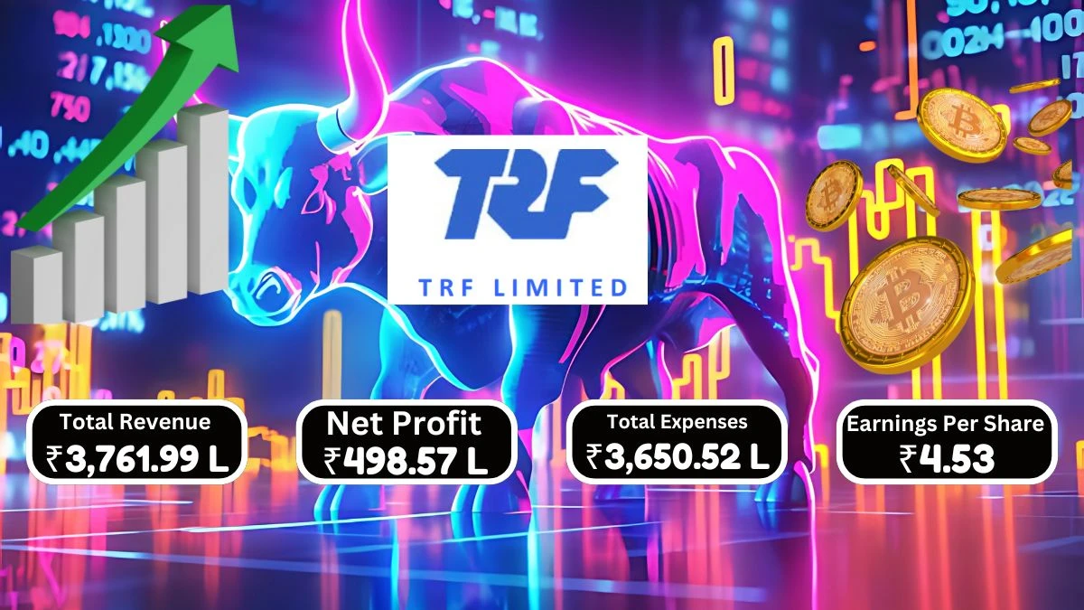 TRF Q1 Results Total Income Reaches Rs. 3,788.49 Lakhs, Net Profit at Rs. 498.57 Lakhs