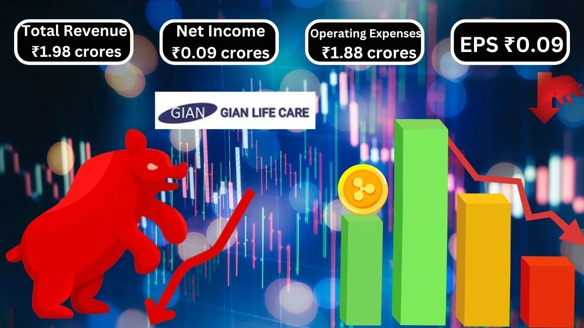 Gian Lifecare Q1 Results with Net Income Falls to ₹0.09 Crores