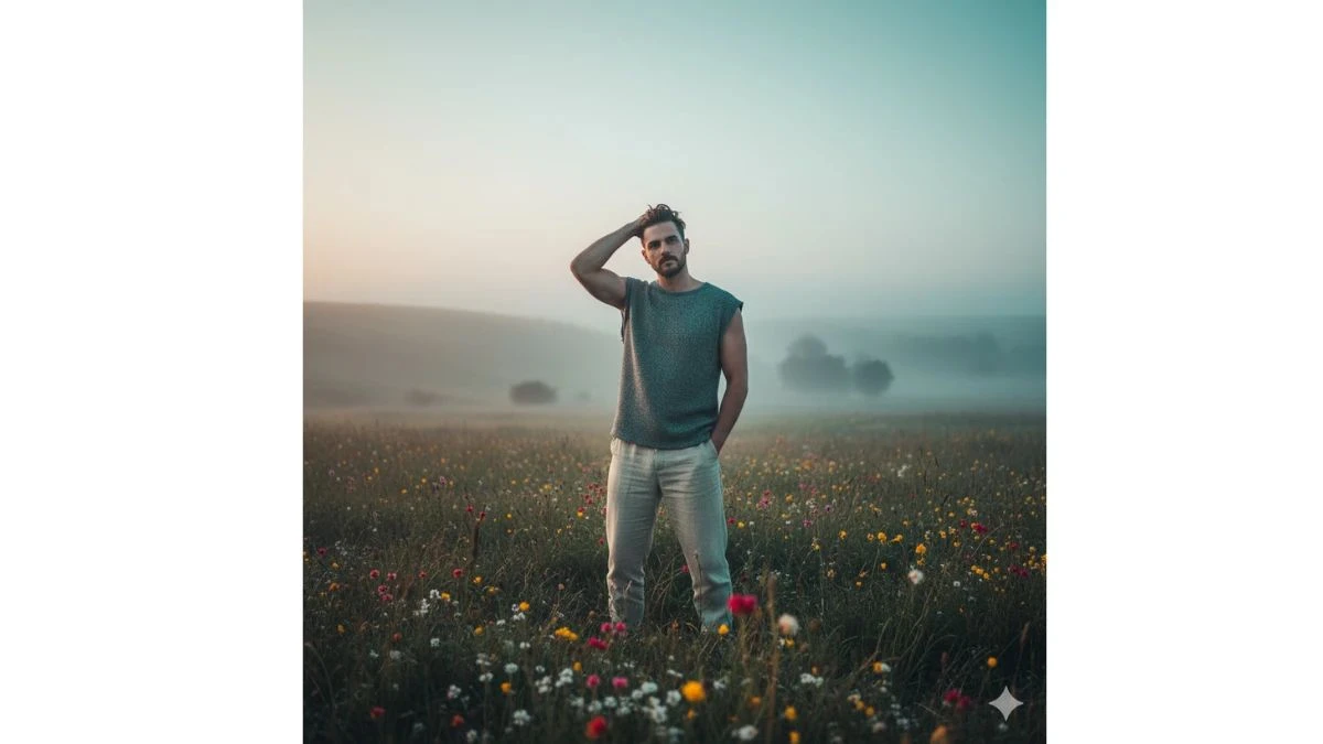 Best Google Gemini Nano Banana AI Photo Editing Ideas for Boys: Craft Trendy Cinematic Meadow Portraits - 168f87f2ea684014580686