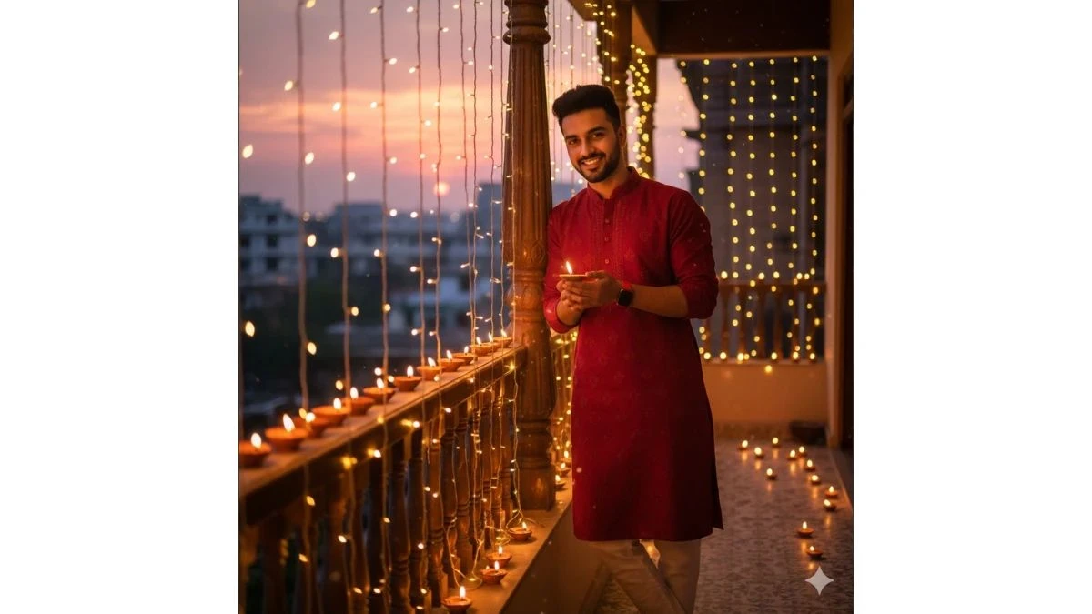 Top Instagram Google Gemini AI Diwali Photo Editing Prompts Copy-Paste for Boys to create Retro 4K Stunning Portraits - 1068ee0492b15ac21657317 