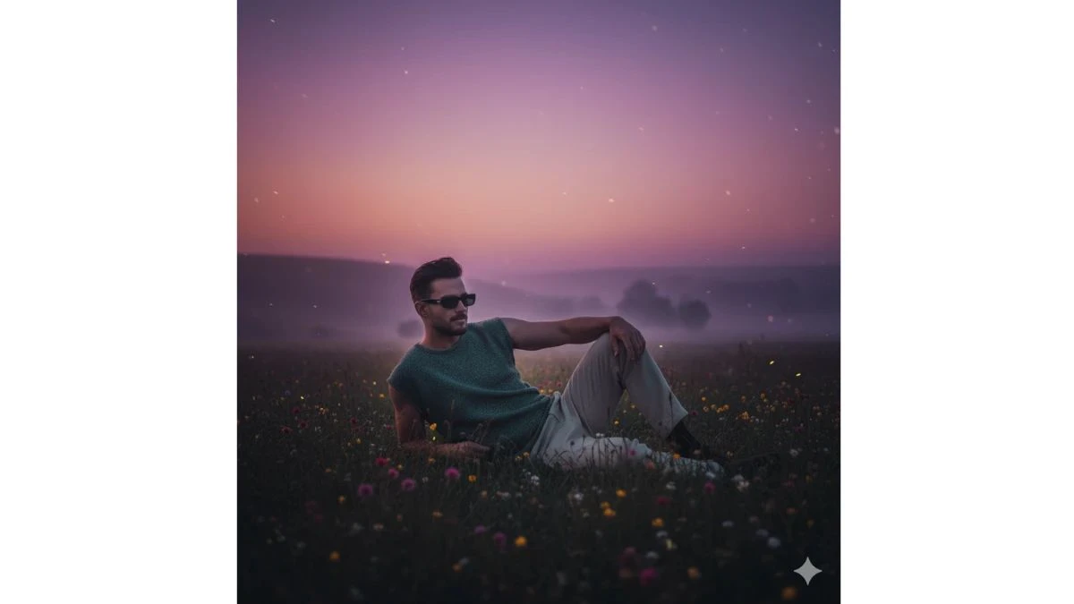 Trending Google Gemini Nano Banana AI Photo Editing Prompts for Boys: Create Stylish Cinematic Meadow Portraits - 368f1fd361130129384786
