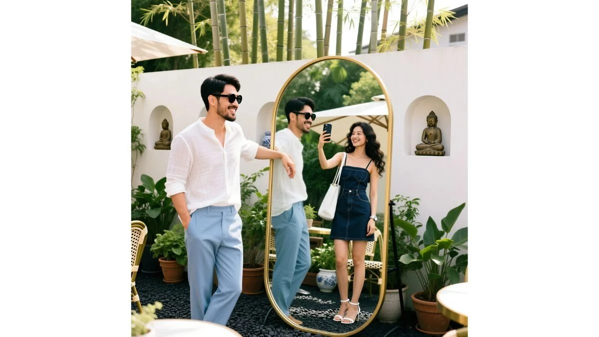 5 Viral Qwen AI Photo Editing Prompts for Couple to Create Instagram-Best Realistic 4K Mirror Selfie Portraits - 569005a17711db88988319