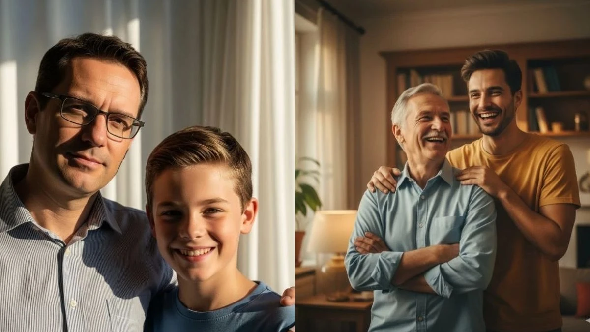 5 Gemini AI Photo Editor Prompts for Father and Son - Studio Quality Edits to Make Ordinary Pictures Extraordinary