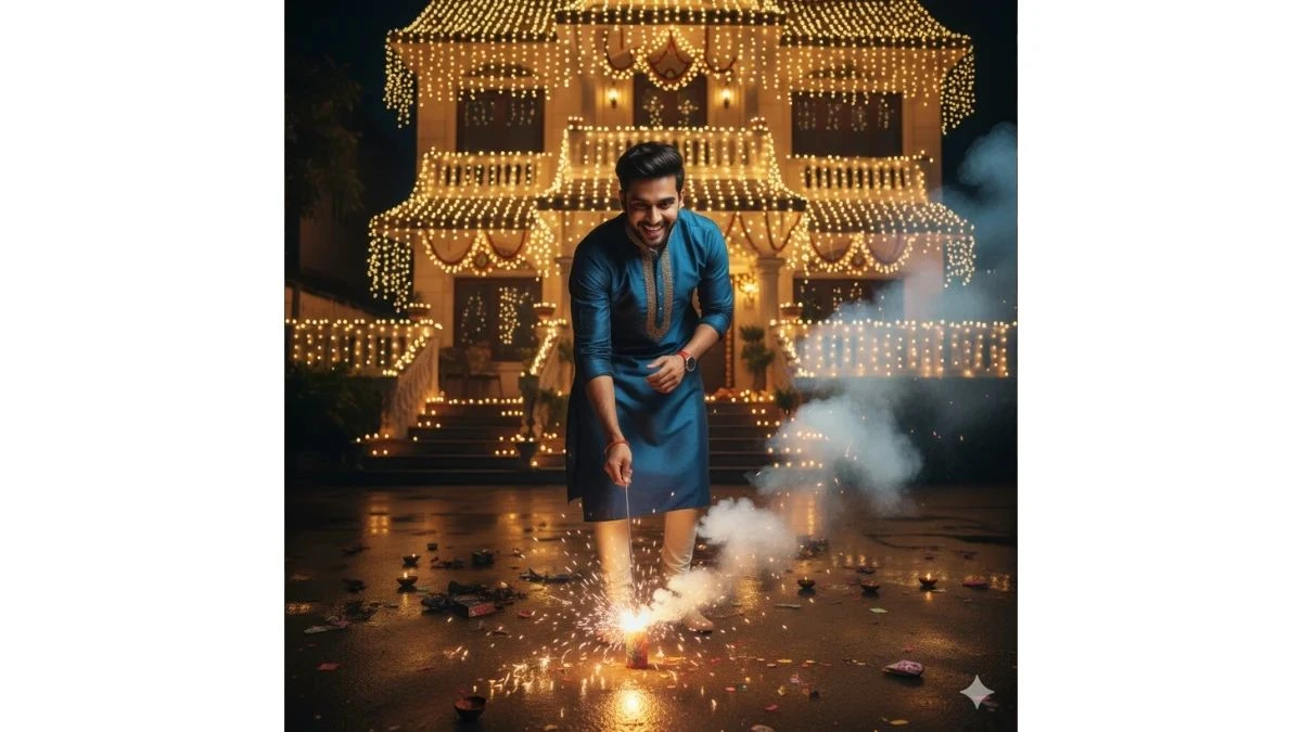 Top Instagram Google Gemini AI Diwali Photo Editing Prompts Copy-Paste for Boys to create Retro 4K Stunning Portraits - 968ee04923d3cf86818485 