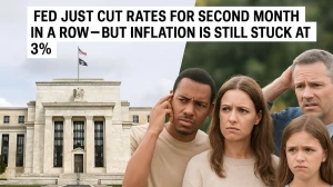 Fed Just Cut Rates for Second Month in a Row - But Inflation is Still Stuck at 3%