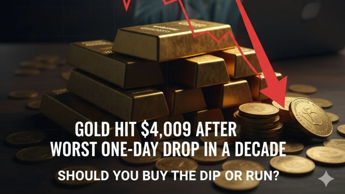 Gold Hit $4,009 After Worst One-Day Drop in a Decade - Should You Buy the Dip or Run? Gold Hit $4,009 After Worst One-Day Drop in a Decade - Should You Buy the Dip or Run?