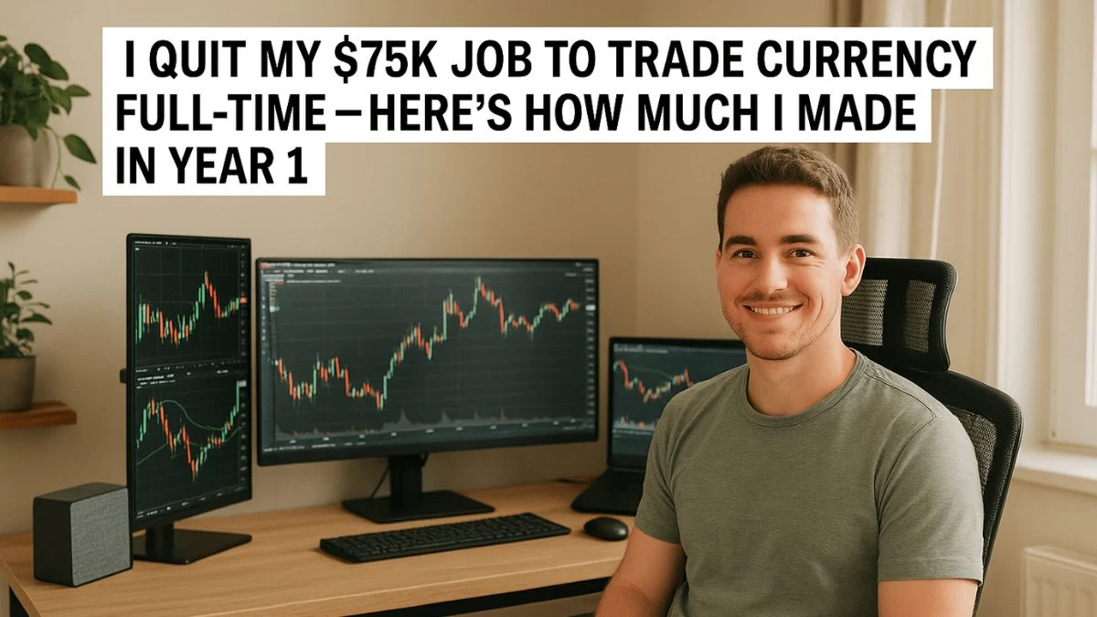 I Quit My $75K Job to Trade Currency Full-Time - Here's How Much I Made in Year 1