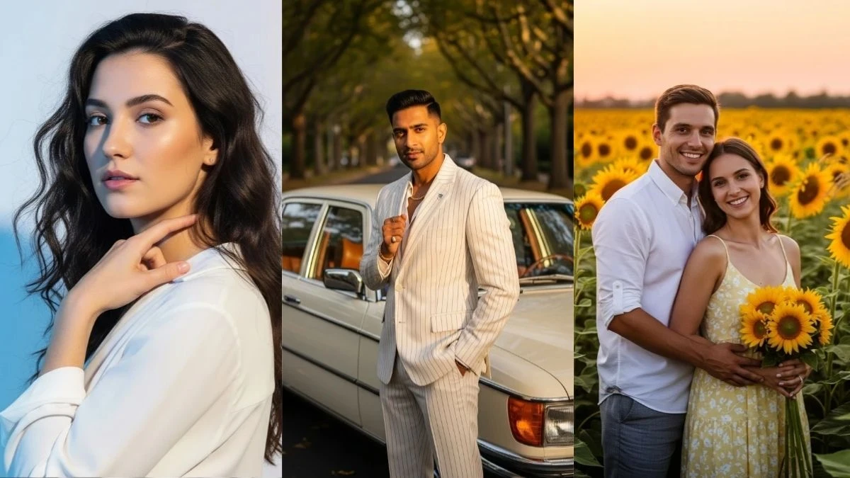 Top Google Gemini AI Photo Editing Prompts for Girls, Boys & Couples