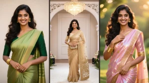 Viral 10 Qwen AI Saree Photo Editing Prompts Copy-Paste for Girls: Create Beautiful 4K Cinematic Portraits for Girls with a Modern Traditional Look