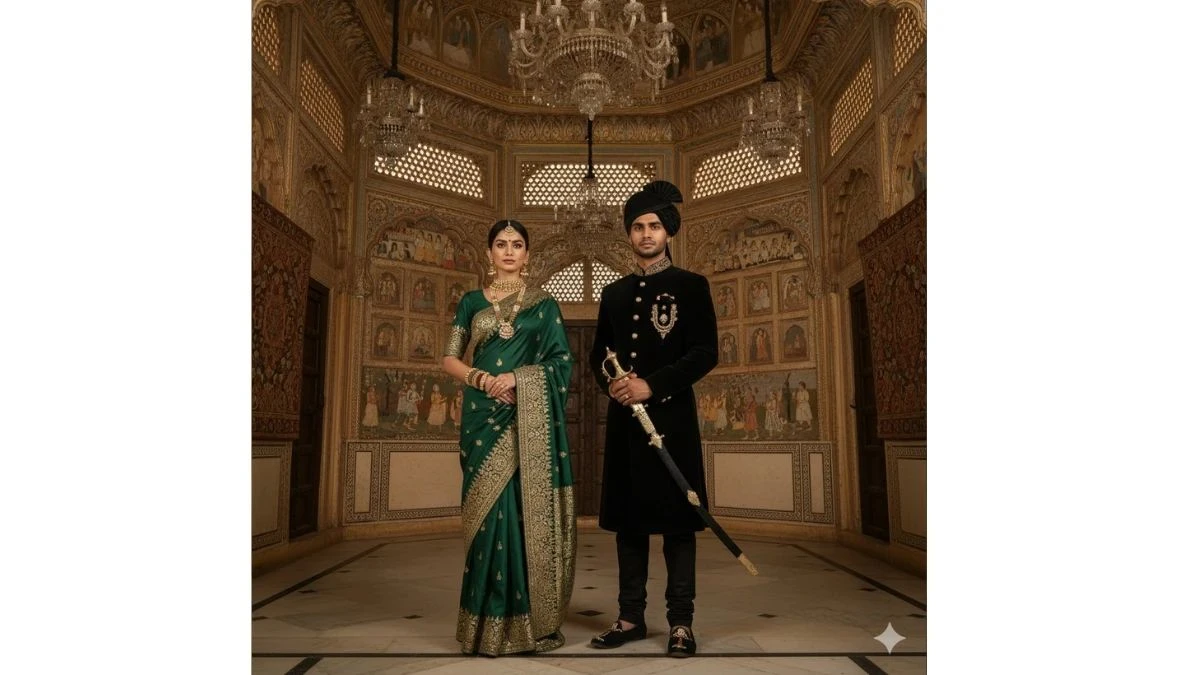 Viral Cultural Photoshoot Gemini AI Photo Editing Prompts for Couples: Unique Ideas for Ethnic and Festive Couple Photoshoots - 1069086a82720b140921929