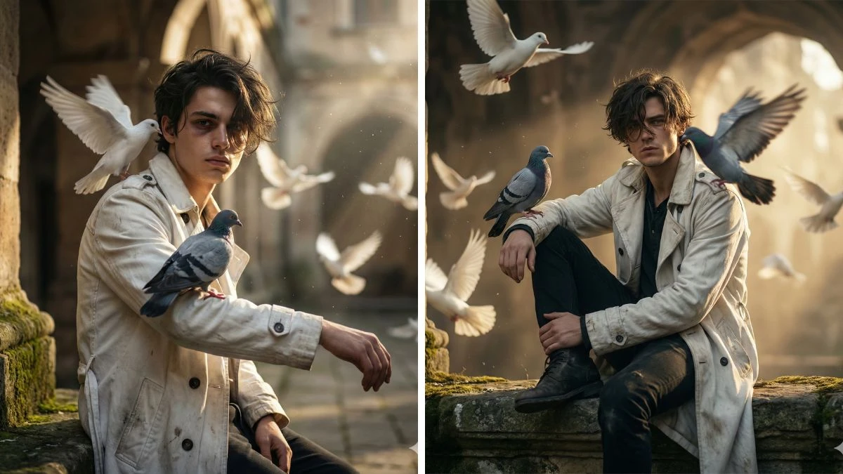 10 Hunyuan Image 3.0 AI Editing Prompts for Creating Hyper-Realistic Cinematic Dove-Themed Portraits of Boys and Girls