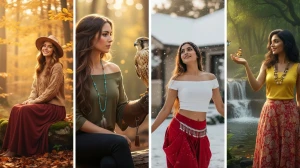 10 Viral Hunyuan Image 3.0 Photo Editing Prompts for Creating Cinematic, Realistic Golden Autumn Forest Portraits of Girls