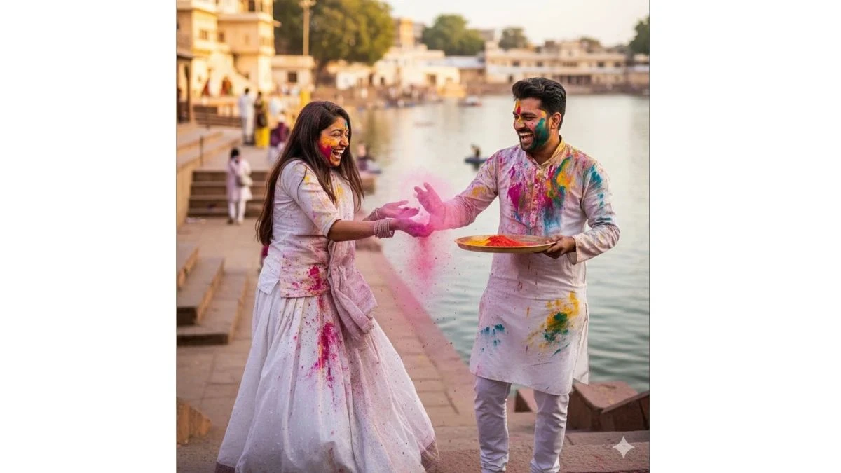 Viral Cultural Photoshoot Gemini AI Photo Editing Prompts for Couples: Unique Ideas for Ethnic and Festive Couple Photoshoots - 1169086aaa918f927945232