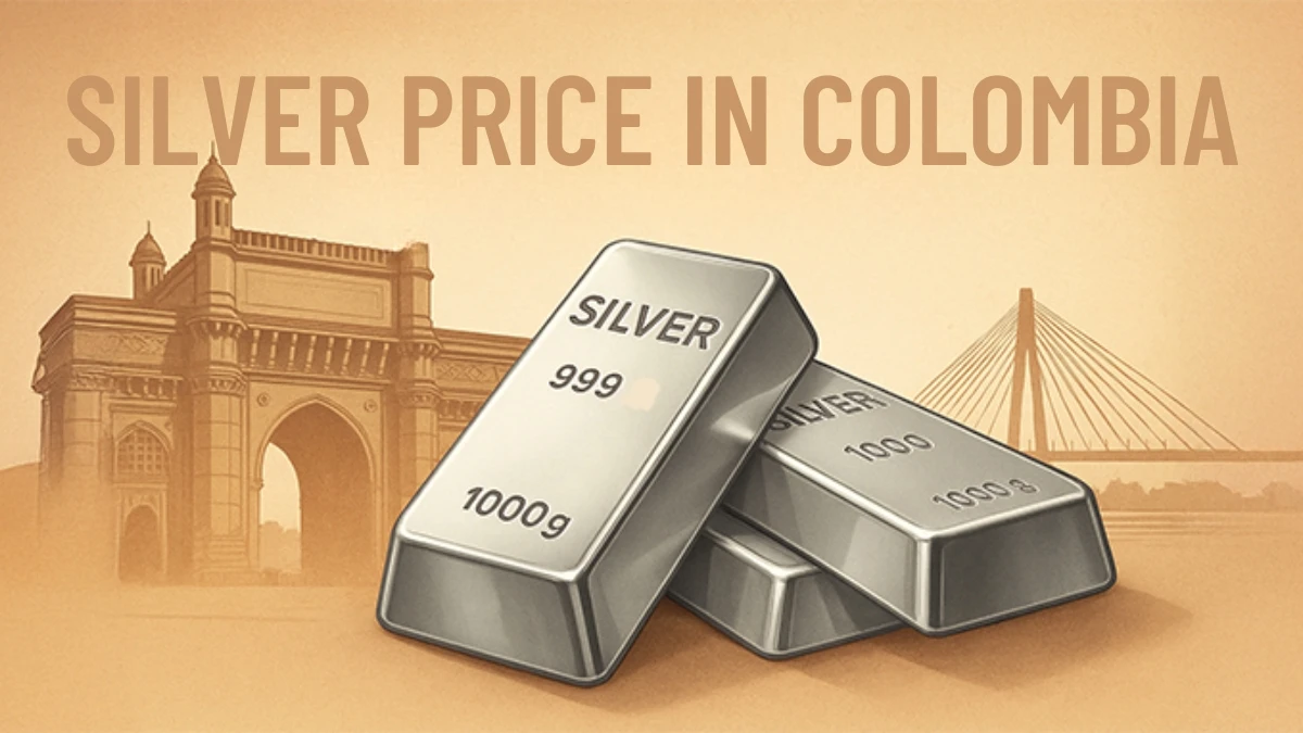 Silver Price Today in Colombia - Live Sterling & Fine Silver Rates (November 2025)