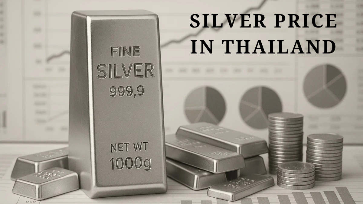 Silver Price Today in Thailand - Live Sterling & Fine Silver Rates (November 2025)