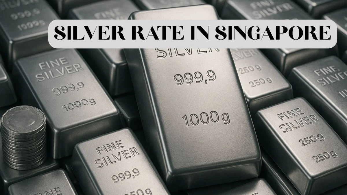 Silver Price Today in Singapore - Live Sterling & Fine Silver Rates (November 2025)