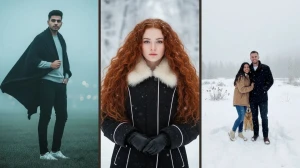 Trending 7 Winter-Themed Google Gemini AI Photo Editing Prompts for Boys, Girls & Couples 