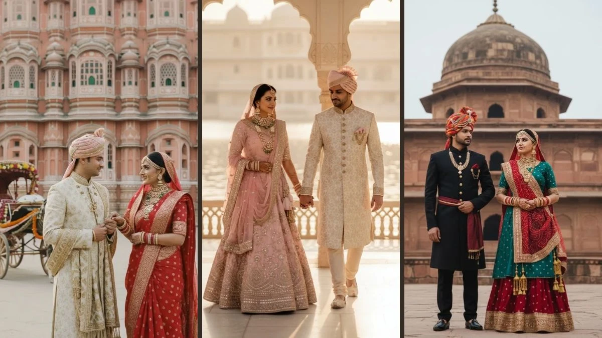 Viral Cultural Photoshoot Gemini AI Photo Editing Prompts for Couples: Unique Ideas for Ethnic and Festive Couple Photoshoots