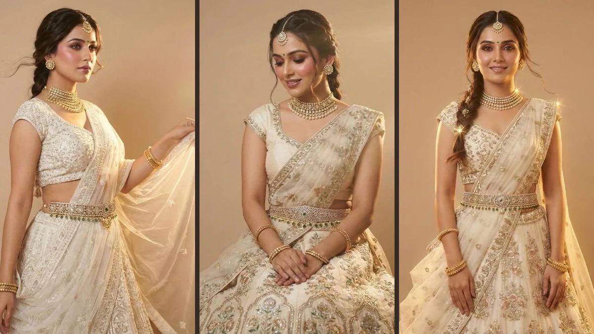 Viral Google Gemini AI Photo Editing Prompts for Women to Craft Hyper-Realistic Bridal Lehenga Portraits