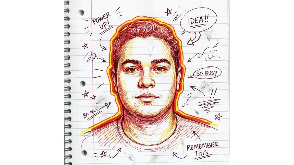 12 Must-Try Google Gemini AI Prompts to Transform Photos into Hand-Drawn Doodle Art Portraits - 16940d8212710c82220442