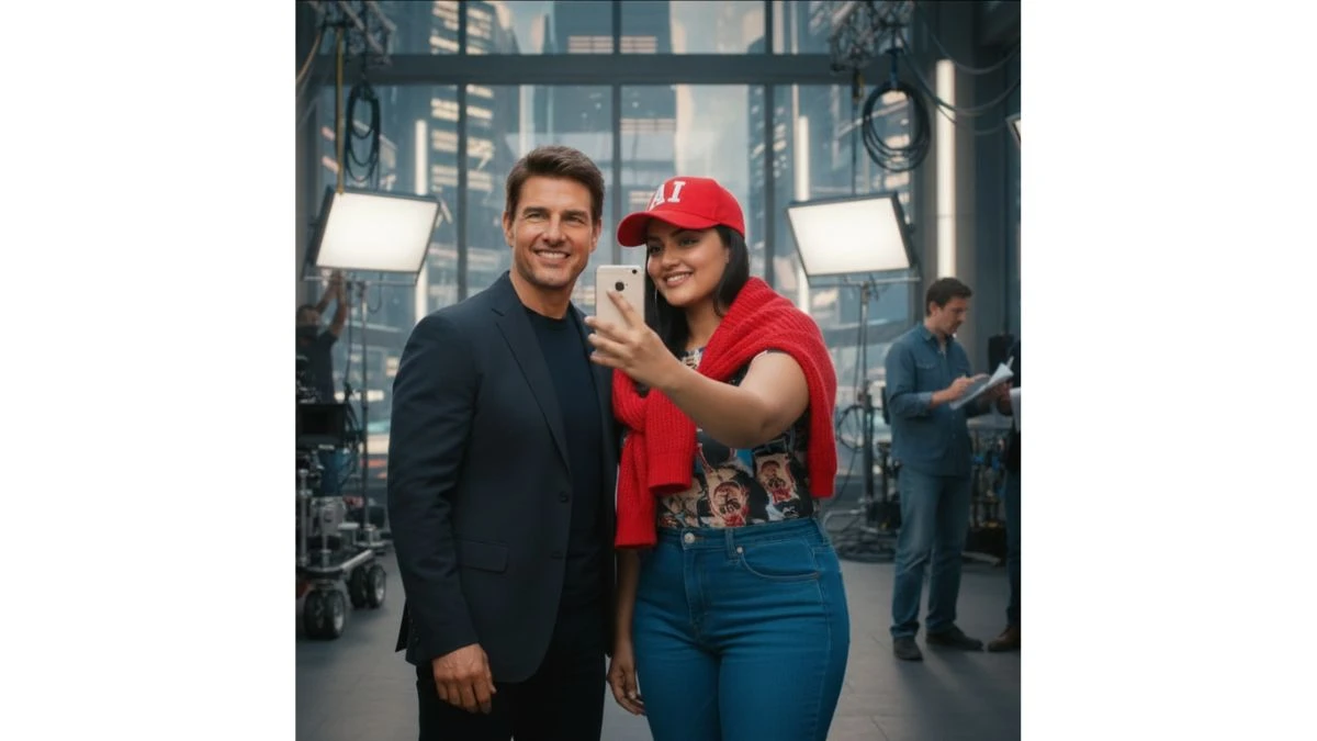 Selfie with Celebrities AI Video Editing Prompts: Create Realistic Celebrity Clips with Ease - 1694e0a376f3f855604553