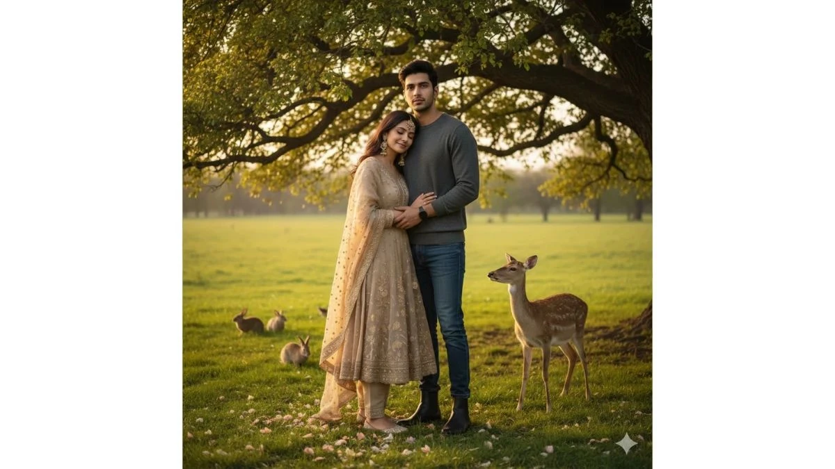 7 Viral Google Gemini AI Prompts for Couples to Craft Cinematic, Ultra-Realistic Romantic Wildlife Field Portraits - 56948c1cee12f912512079