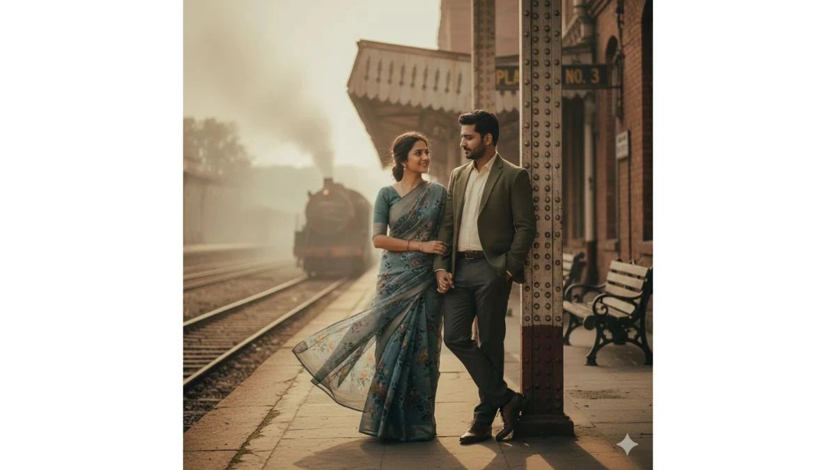 Trending Unique Gemini AI Couple Photo Editing Prompts for Retro Vintage HD Portraits - 8695b3a1f0a74e84639080