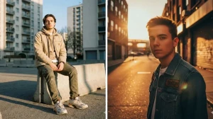 8 Google Gemini AI Photo Editing Prompts for Boys to Create Viral Golden Hour Urban Streetwear Portraits