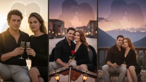 8 Viral Google Gemini AI Prompts to Create Ultra-Realistic Double Exposure Romantic Couple Portraits