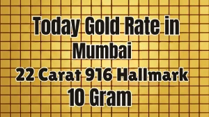 Today Gold Rate in Mumbai (Jan 5, 2026) 22 Carat 916 Hallmark 10 Gram