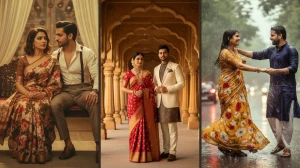 Trending Unique Gemini AI Couple Photo Editing Prompts for Retro Vintage HD Portraits