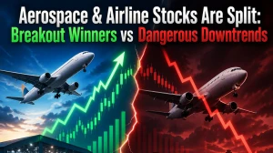 Aerospace & Airline Stocks Are Split: Breakout Winners vs Dangerous Downtrends